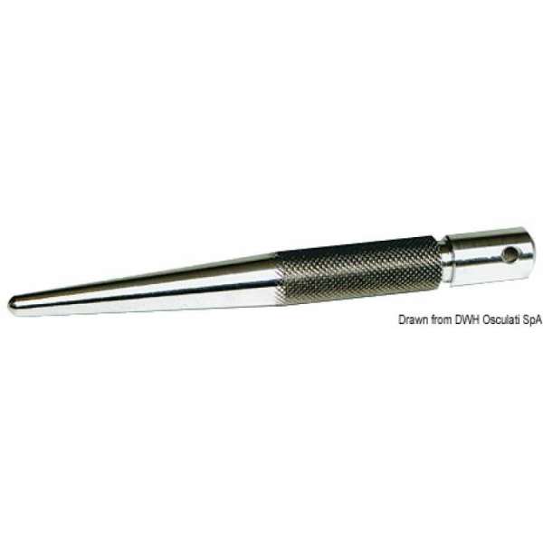 Caviglia in alluminio per apertura moschettoni