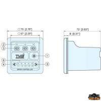 Centralina elettronica per tergicristalli ART. L0722405