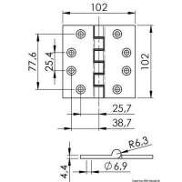 Cerniera in microfusione