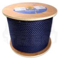 Cima blu poliestere alta tenacita ritorto 3 capi
