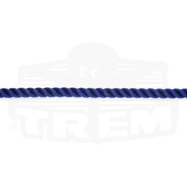 Cima blu poliestere alta tenacita ritorto 3 capi