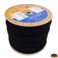 Cima per ancora trecciata in poliestere colore nero