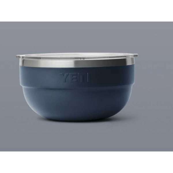 Ciotola isolata media Rambler Navy con coperchio