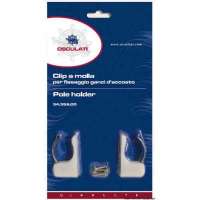 Clip a molla per fissaggio ganci d’accosto