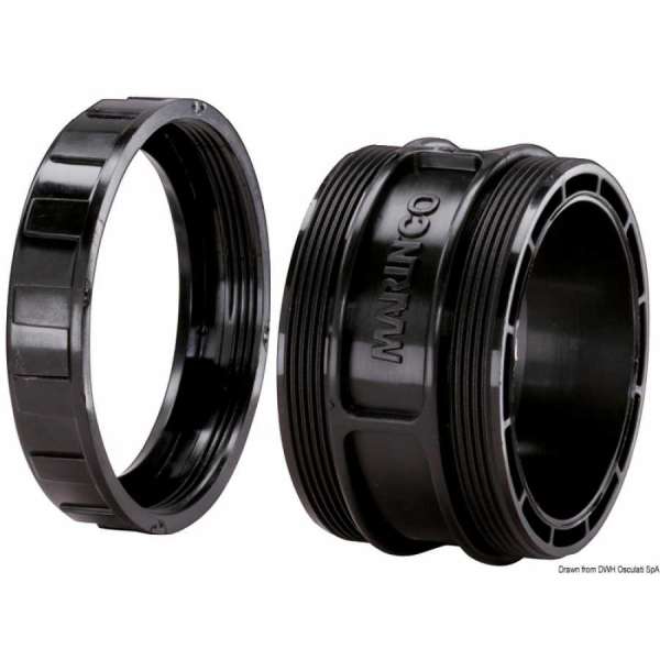 Collettore di raccordo in Lexan per avvitare le spine