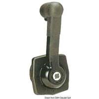 Comando monoleva ad incasso per montaggio a parete