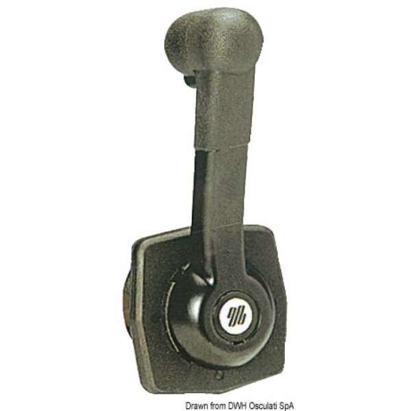 Comando monoleva ad incasso per montaggio a parete