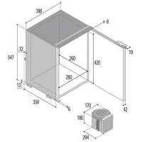Congelatore C35BT  (unità refrigerante esterna)