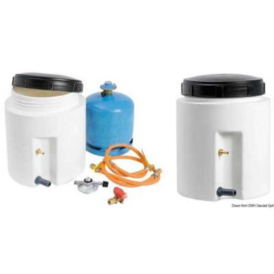 Contenitore per bombole gas a tenuta stagna