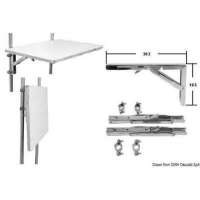 Coppia bracci di supporto abbattibili