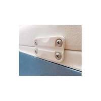 Coppia cerniere in plastica PEBAX ricambi per coperchi Igloo