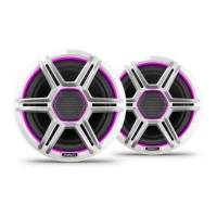 Coppia speaker Fusion Apollo da 7,7 pollici, bianchi, LED