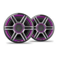 Coppia speaker Fusion Apollo da 7,7 pollici, grigi, LED