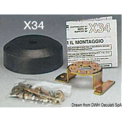 Coprimozzo per sistema di guida rettilineo