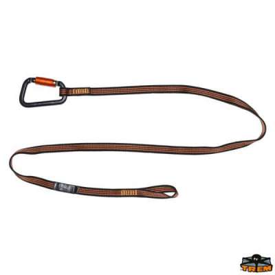 Cordone ombelicale SEGURA per cinture di sicurezza statico con 1 moschettone