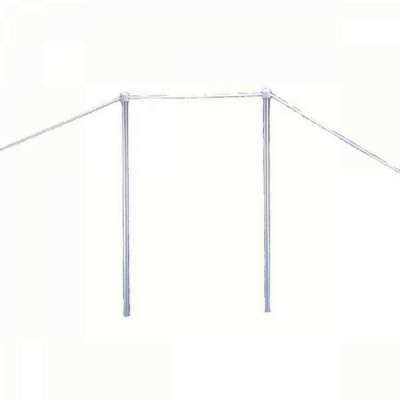 Corrimano per passerelle completo di candelieri