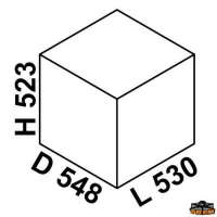 Cucina a gas 2 fuochi  Grand Large