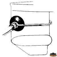 Cuffie per lavaggio motori fuoribordo universale