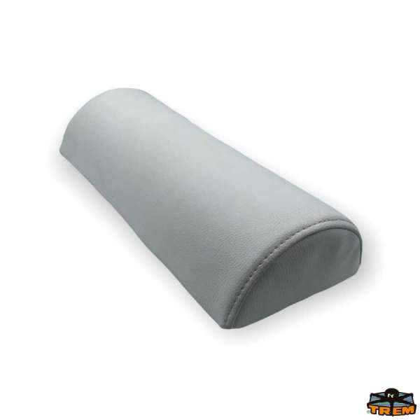 Cuscino in similpelle a mezzaluna