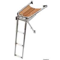 Delfiniera con scaletta telescopica 2 e 3 gradini