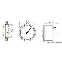 Ecoscandaglio TELEFLEX da incasso cruscotto
