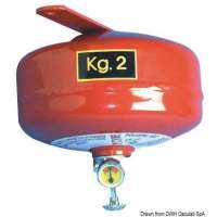 Estintore automatico a pioggia di polvere categorie A B C