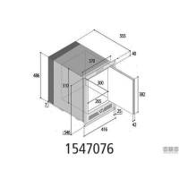 Fabbricatore di ghiaccio Vitrifrigo IM OCX2 INOX
