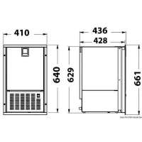 Fabbricatore di ghiaccio White Ice inox ISOTHERM by Indel Webasto Marine