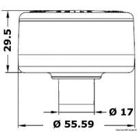 Fanale di fonda Evoled 360° con sorgente luminosa a LED