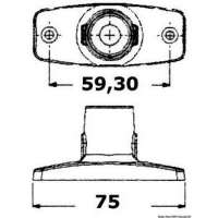 Fanale di fonda Evoled 360° con sorgente luminosa a LED