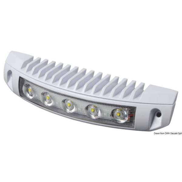 Faretto a LED per plancette, specchi di poppa, fly-bridge