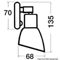 Faretto alogeno BATSYSTEM Opal