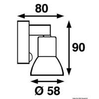 Faretto LED BATSYSTEM