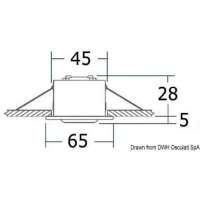Faretto LED orientabile compatto ALTAIR