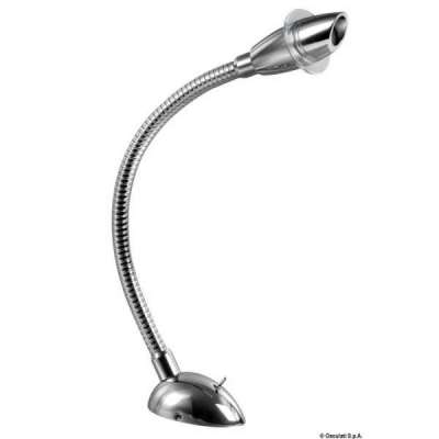 Faretto LED snodato testa letto/lettura carte