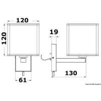 Faretto testa letto snodato FORESTI E SUARDI