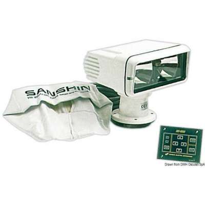 Faro girevole SANSHIN a comando elettrico