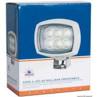 Faro LED HD 6x3W da roll-bar orientabile