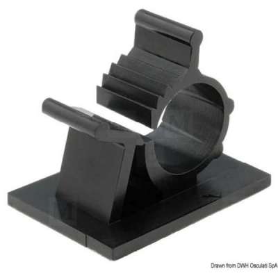 Fascette reggicavi autoadesive in nylon 66