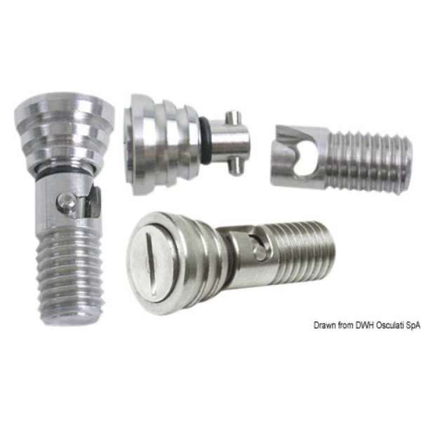 Fermo a baionetta per paiolato e kit di montaggio