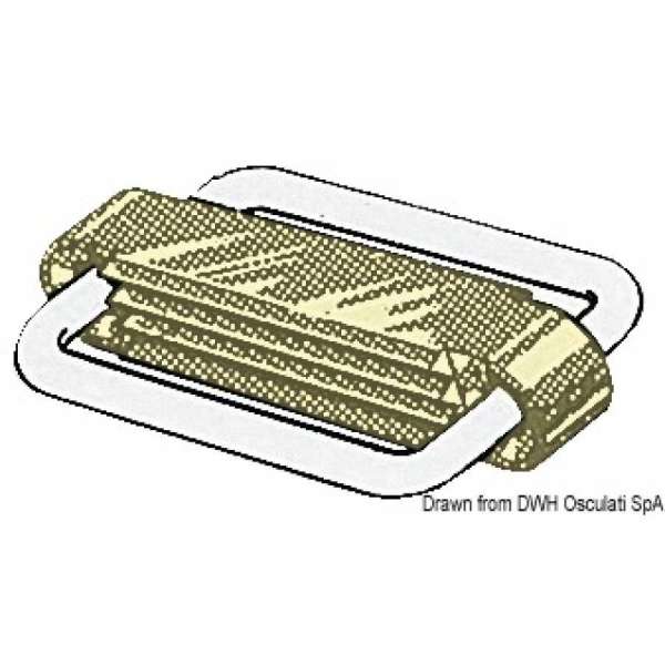 Fibbia Sea Sure in acciaio inox