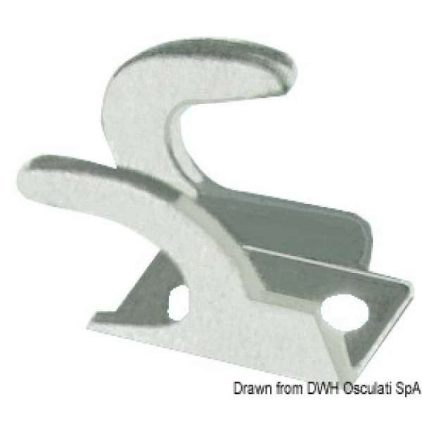 Forcella per fissaggio guaine telecomando