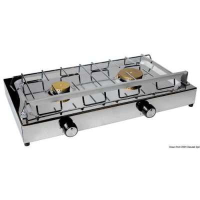 Fornello a due fuochi