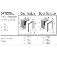 Frigo-freezer a compressore VitriFrigo C90i, unità refrigerante interna