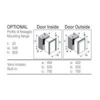 Frigo-freezer Airlock VitriFrigo C85i, unit&agrave; refrigerante interna
