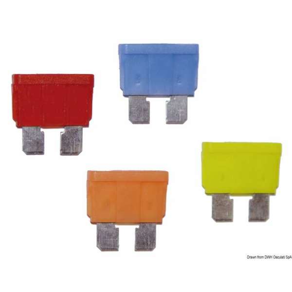 Fusibili lamellari standard con LED spia