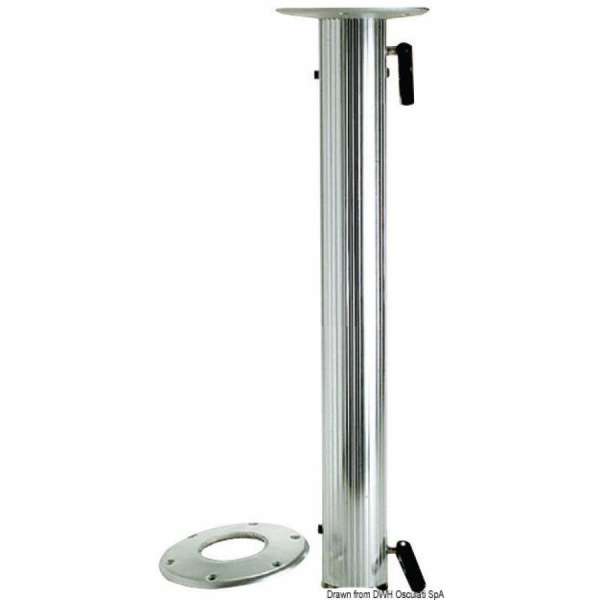 Gamba tavolo asportabile