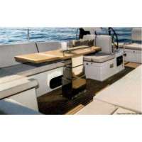 Gamba tavolo elettrica SQUARE a due o tre stadi