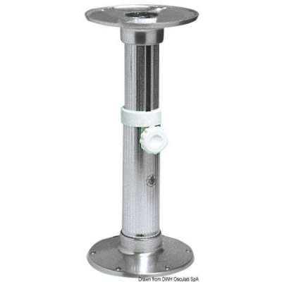 Gamba tavolo in alluminio 