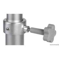 Gamba tavolo tritelescopica in alluminio